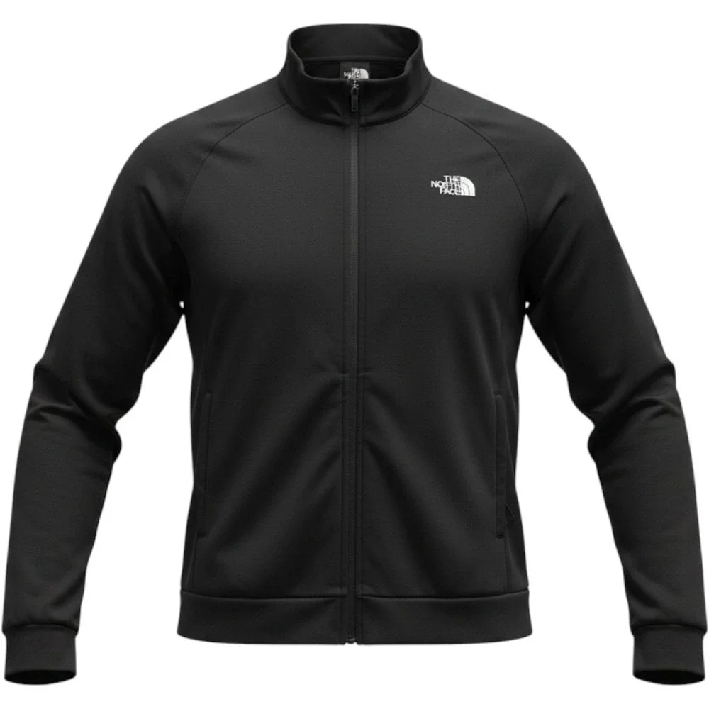 The North Face Mens Black Full Zip Fleece Lined Track Jacket XL NF0A3LUK